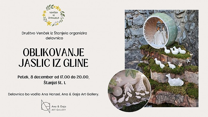 Delavnica oblikovanja jaslic
