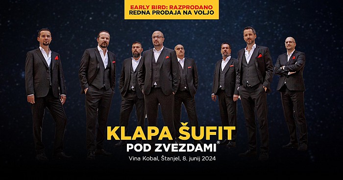 Pod zvezdami: Klapa Šufit in Vina Kobal
