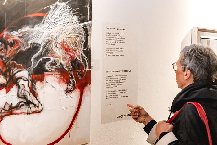 Strokovno vodenje po razstavi Kras v barvi in verzu