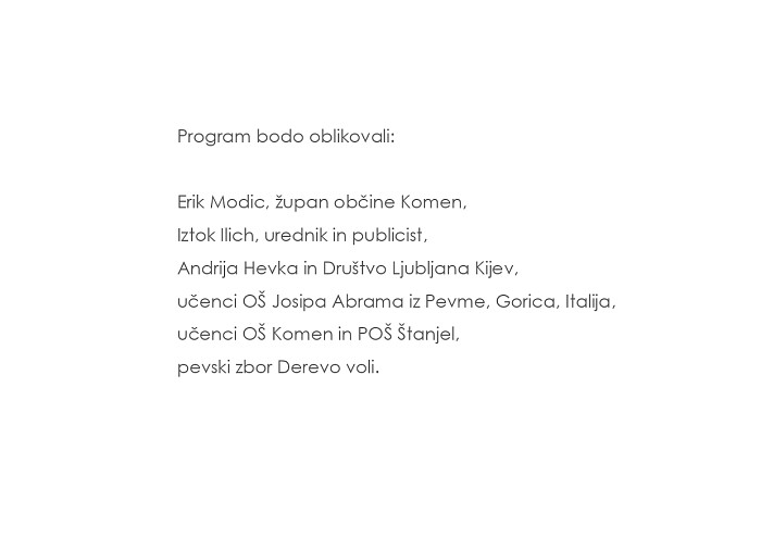 Obeležitev 150. letnice rojstva Jožeta Abrama