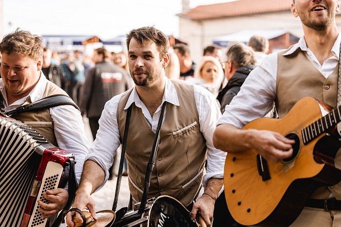 La festa del vino a Štanjel