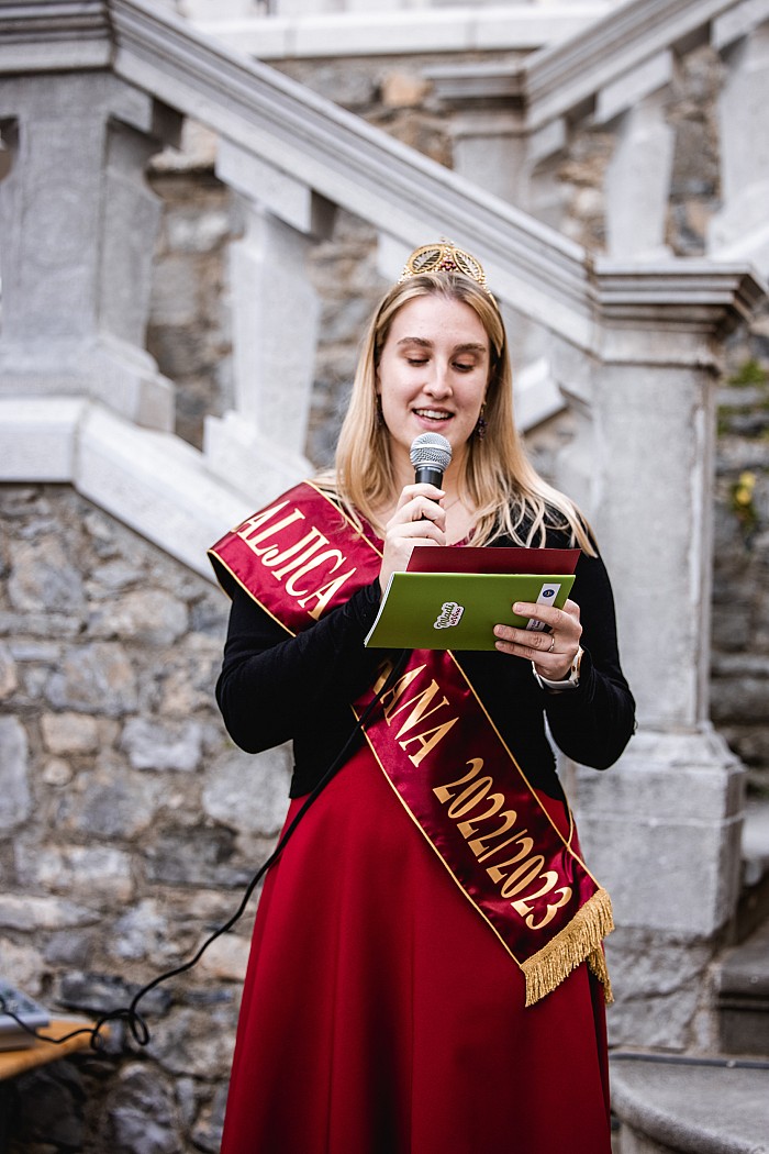 La festa del vino a Štanjel