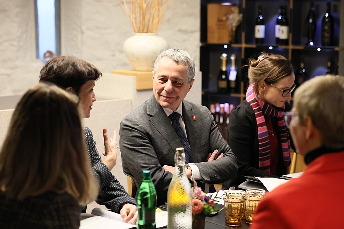 »Glasba jezikov« na Gradu Štanjel in obisk zveznega svetnika Ignazia Cassisa