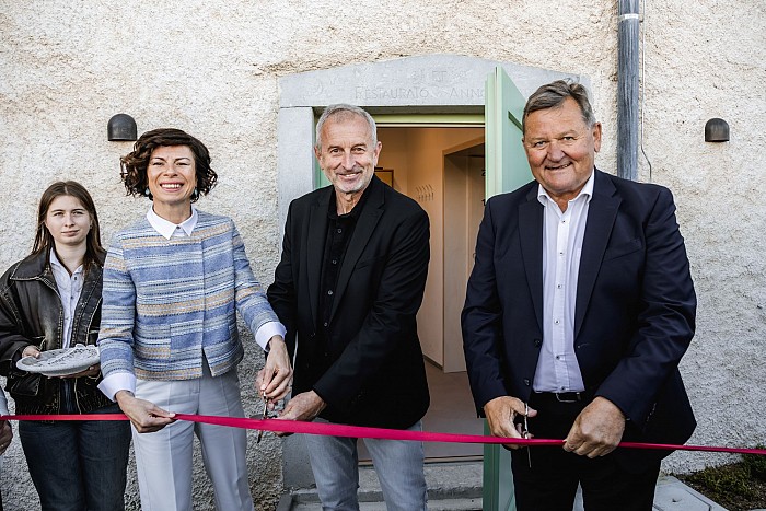 Prenovljena Natalijina hiša je kot del Ferrarijeve vile in vrta arhitekta Maksa Fabianija spet središče skupnosti, ustvarjanja in obiska
