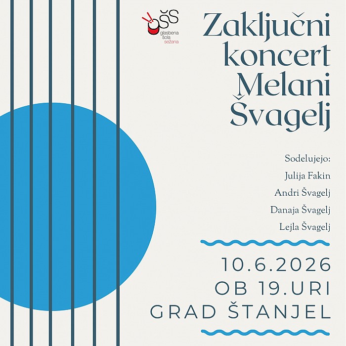Zaključni koncert Melani Švagelj